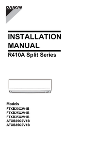 FTXB20-35C_ATXB25-35C_3PEN341265-5G_Installation manuals_English download